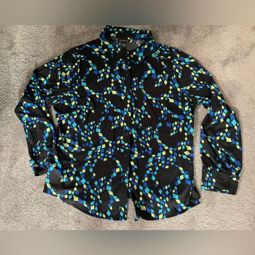 Lane Bryant button down blouse size18/20
